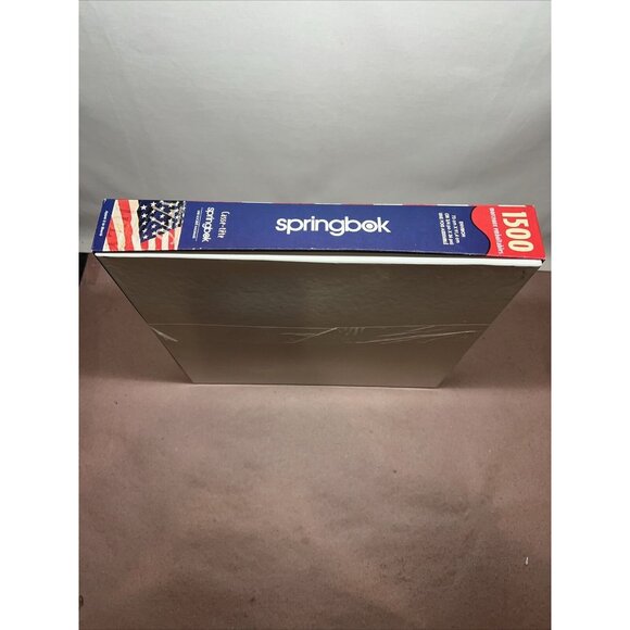 Springbok Call to Freedom 1500 pcs Jigsaw Puzzle 28.75" x 36" Patriotic Flag - Picture 6 of 6